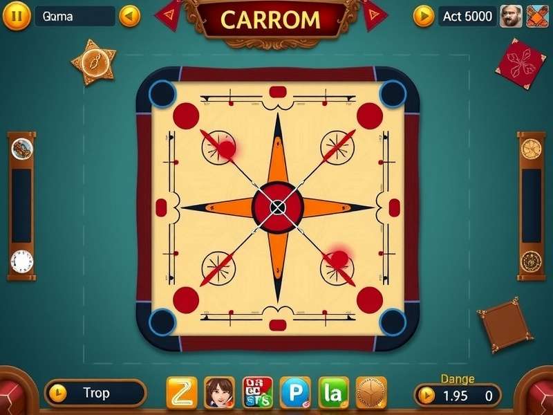 Carrom board strategy positioning