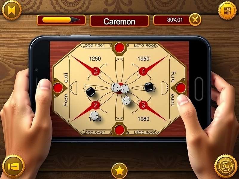 Carrom Premier gameplay on mobile device
